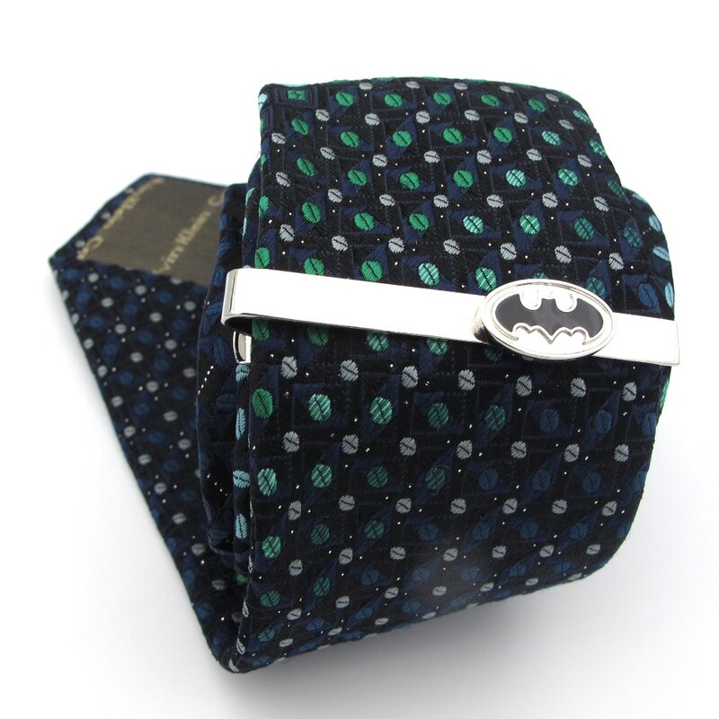 IGame-Clips de corbata para hombre, alfileres de corbata, varios diseños, opción, diseño de superhéroes, Material de cobre, venta al por mayor y al por menor, Envío Gratis