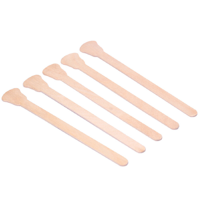 50 pièces/10 pièces cire à épiler en bois jetables bambou bâtonnets spatule langue dépresseur Kit beauté outil épilation crème épilatoire