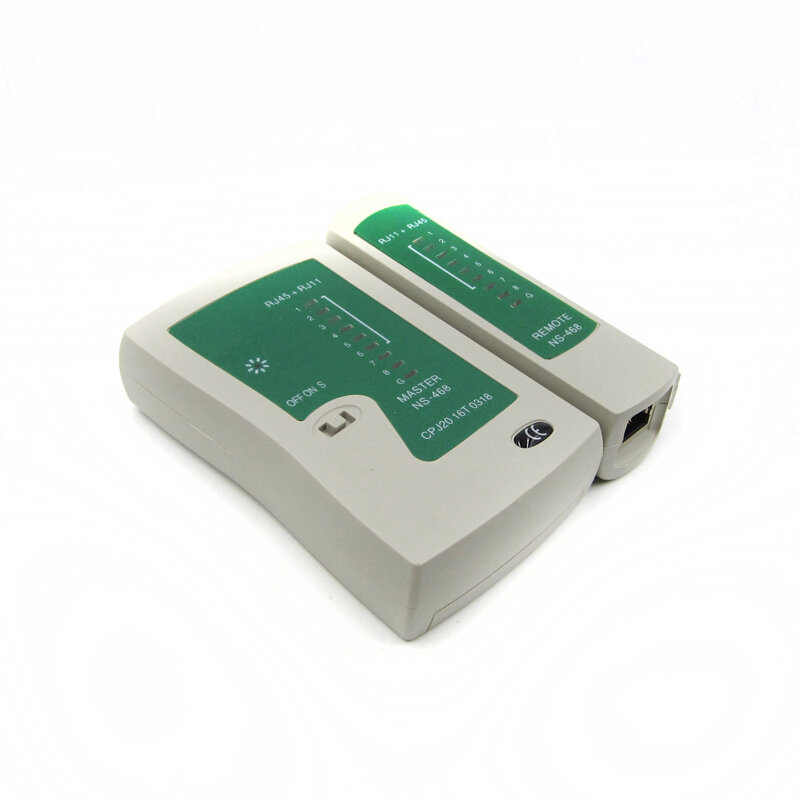 전문 RJ45 RJ11 RJ12 CAT5 UTP 네트워크 LAN USB 케이블 테스터 감지기, 원격 테스트 도구 네트워킹 도구