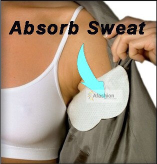 Almohadillas para las axilas para hombres y mujeres, cinta adhesiva antitranspirante para absorber el sudor, desodorante, 50 piezas