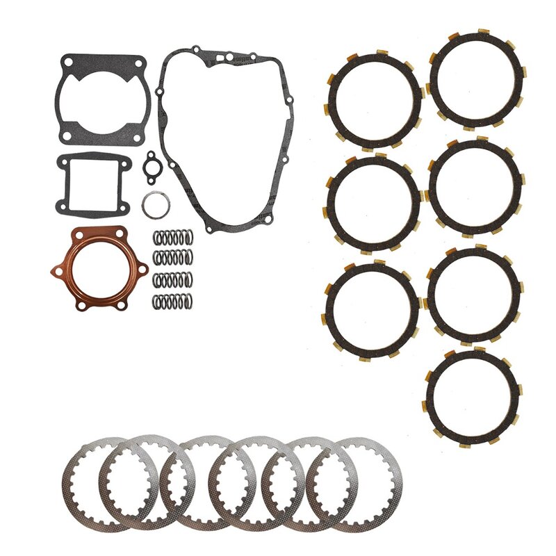 Complete Clutch Kit & Gasket kits Fit For 1988-2006 Yamaha Blaster 200 YFS200