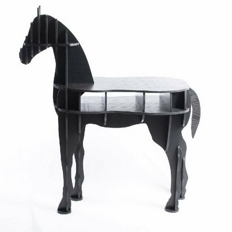 48.8 "Kuda Meja Kuda Meja Kopi Kayu Perabotan, Perlengkapan Peralatan Rumah Tangga FSC Bersertifikat