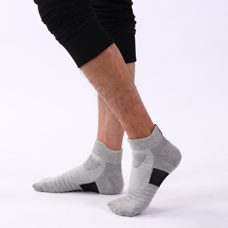3 pares/lote meias de basquete homem longo espessamento toalha fundo meias algodão ao ar livre correr badminton tênis médio tubo esporte meias