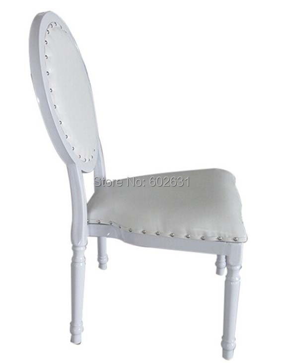 الأبيض الألومنيوم الملكي كرسي زفاف كرسي مأدبة فندق كرسي
