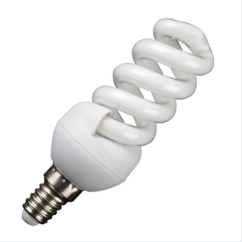 E27 E14 B22 9W 14w 30w potencia completa media espiral luz blanca luz amarilla lámpara de ahorro de energía bombilla fluorescente venta al por mayor