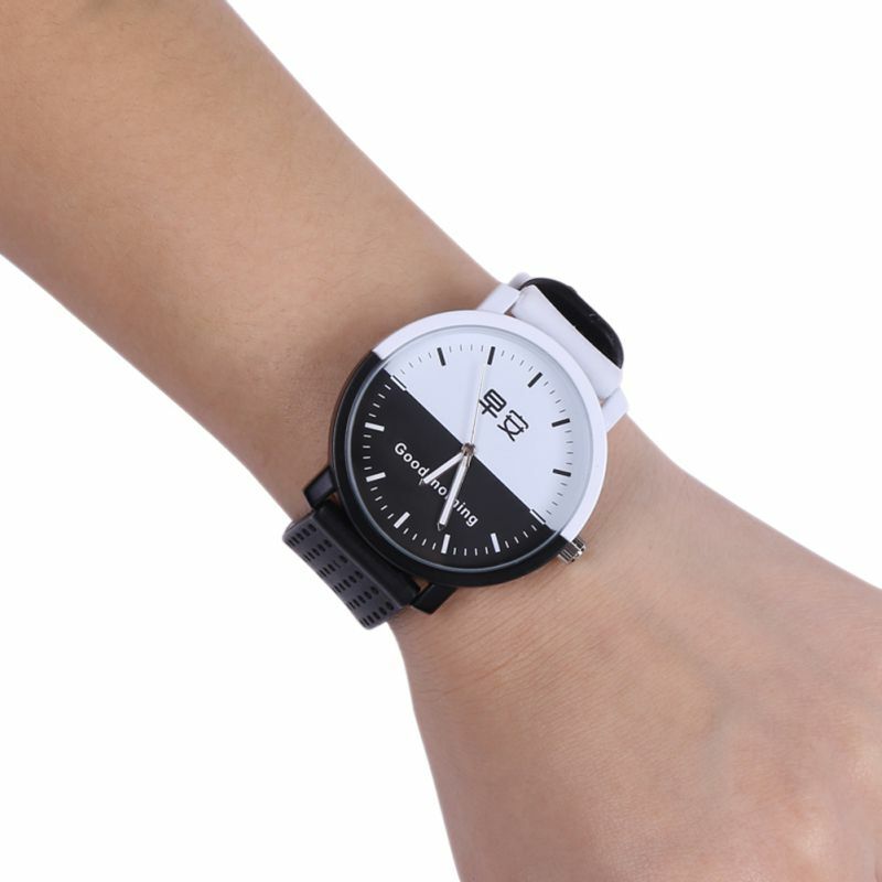 Влюбленные кварцевые наручные часы с надписью «'m boy»