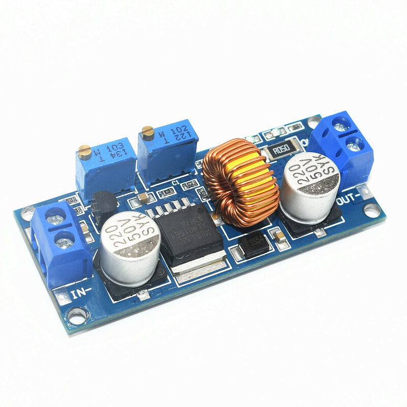 TENSTAR-ROBOT cargador de litio 5A, módulo de fuente de alimentación de reductor, controlador LED lan, CV, CC