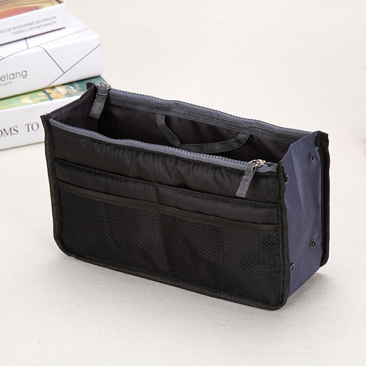 Venda quente das mulheres compõem saco portátil organizador de viagem saco de cosméticos bolsa de armazenamento artigos de higiene pessoal kit