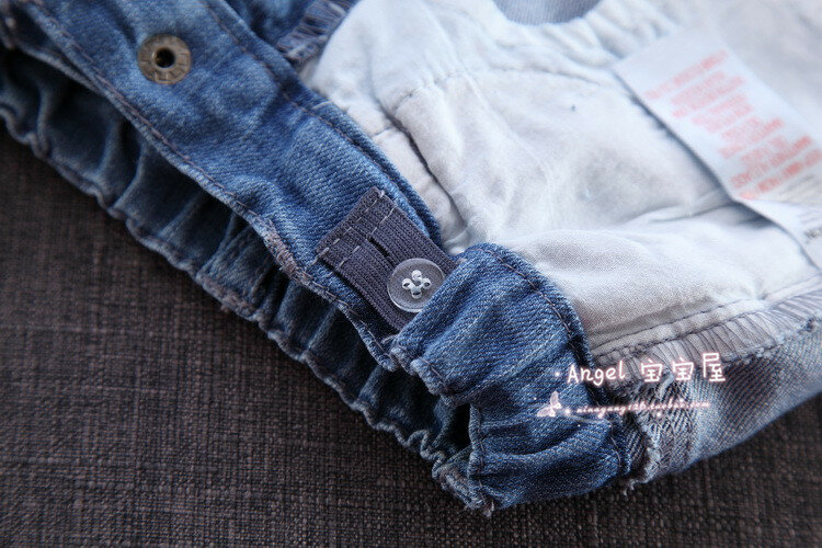 SHUZHI vestiti dei Nuovi bambini casual del bambino pantaloni Infantili dei pantaloni del Denim delle ragazze di fiore dei jeans Neonato pantaloni della matita pantaloni stretti 9-24M