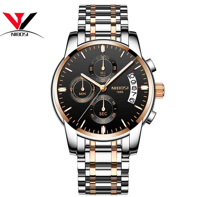 2018 Mens Luxury Chronographนาฬิกาผู้ชายควอตซ์นาฬิกากันน้ำกีฬานาฬิกาUhren Herren Luxusmarke