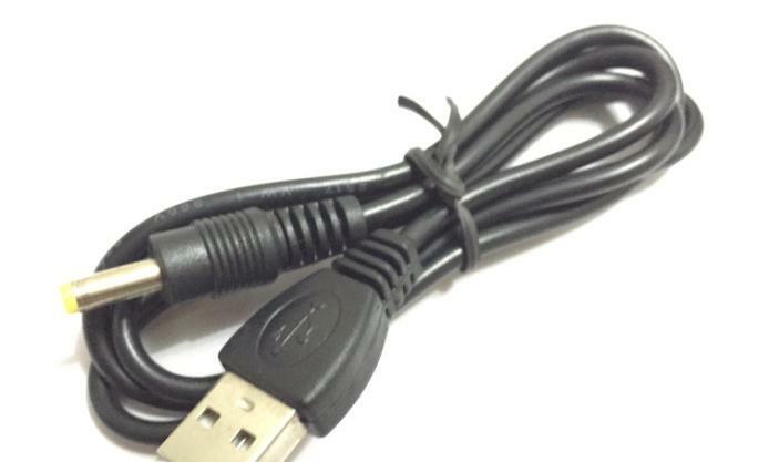 كابل شحن USB إلى DC4.0 مم * 1.7 ، سلك تيار مباشر ، شاحن نحاسي لجهاز التوجيه PSP
