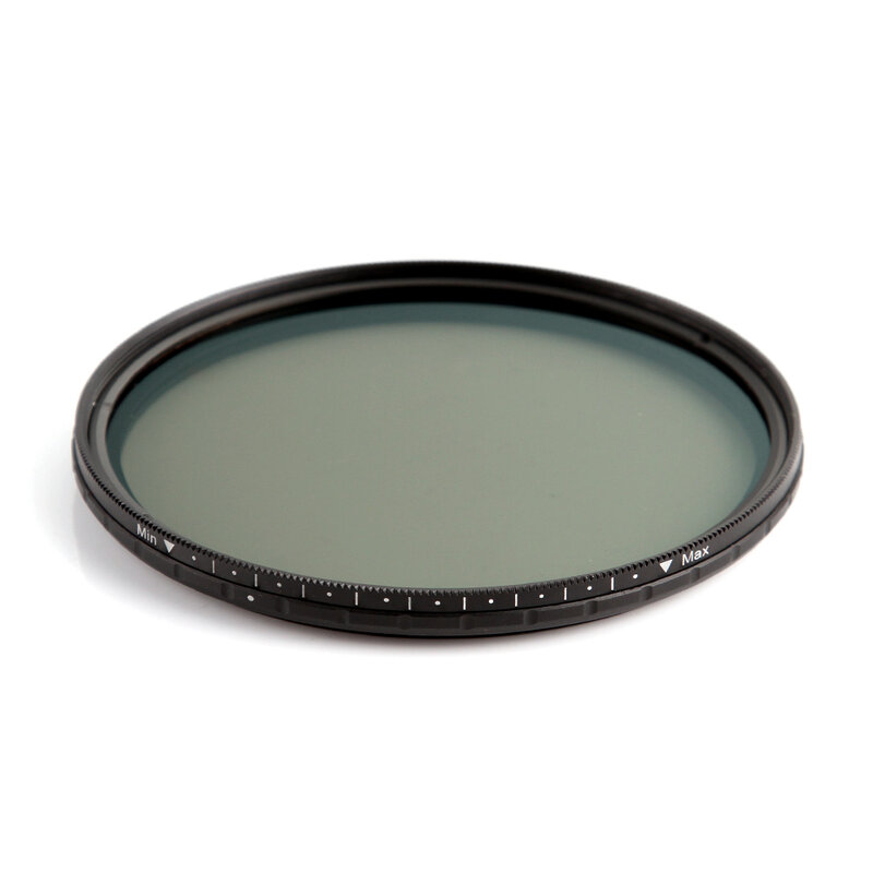 2022.72mm Ultra Slim ND2-400 Fader Variable Neutral Density ND Filter 72 mm for DSLR Lens Adjustable ND2 ND4 ND8 to ND400