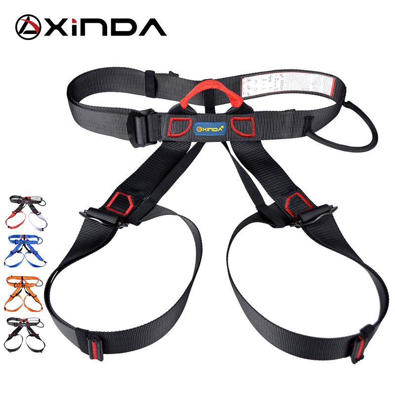 Xinda – ceinture de sécurité pour Sports de plein air, harnais d'escalade, Support de taille, demi-corps, survie aérienne