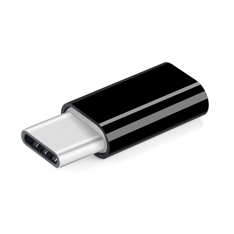FFFAS USB 3.1 type-c câble adaptateur Micro USB femelle à Type C mâle USB-C chargeur convertisseur pour Xiaomi Mi6 Huawei P9 P10 Letv 2