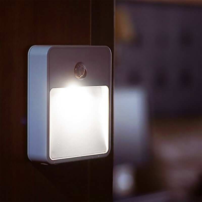 [DBF] 1LED 10lumens LED wireless nightlights with Motion sensor + light sensor (use 4pcs*AA battery ) in livingroom or anywhere
