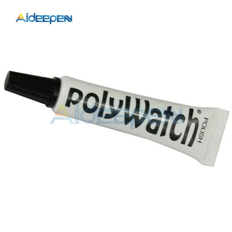 1Pcs 5G Polywatch Horloge Plastic Acryl Horloge Kristallen Glas Polijstpasta Scratch Remover Bril Reparatie Vintage