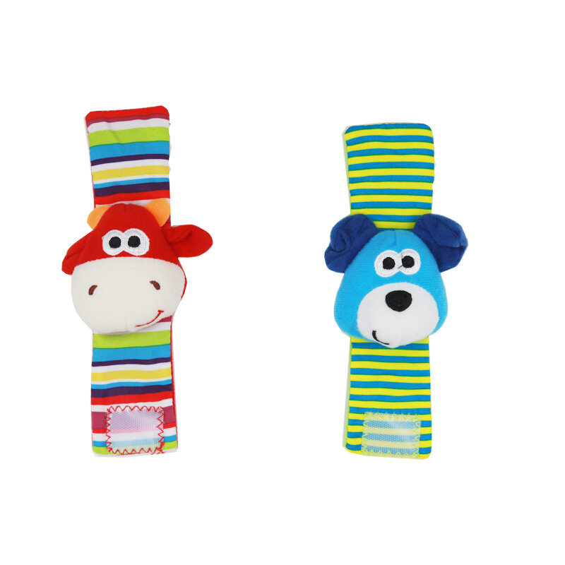 Baby Baby Kids Sokken Rammelaar Speelgoed Pols Rattle And Foot Sokken 0 ~ 24 Maanden 20% Off