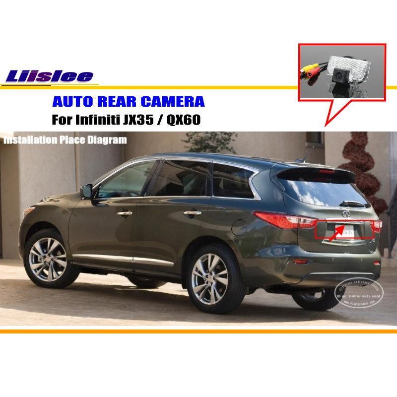 Liislee Para Infiniti JX35/QX60-Câmera Retrovisor/Backup de Estacionamento Camera/CCD HD RCA NTST/PAL Câmera Luz de Placa