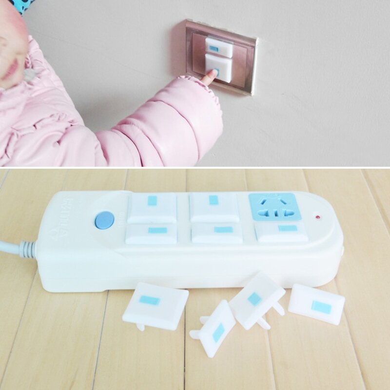 10Pcs Power Socket Outlet US Plug Protective Cover Baby Child Safety Protector