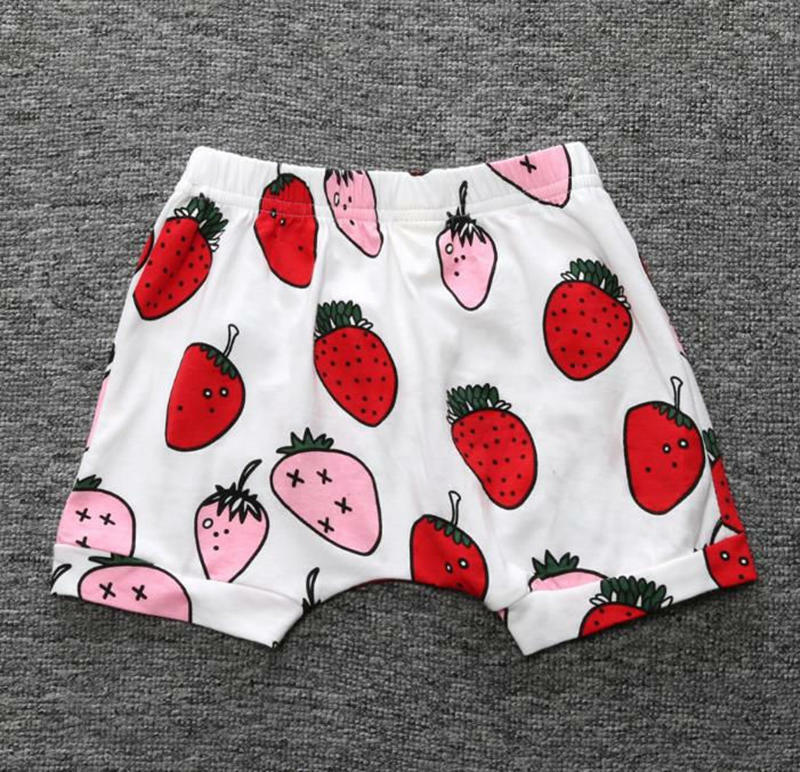 Dziecięce krótkie spodnie dla niemowląt chłopcy dziewczęta Cartoon zwierząt wzór luźne dorywczo krótkie spodnie legginsy letnie spodnie PP odzież