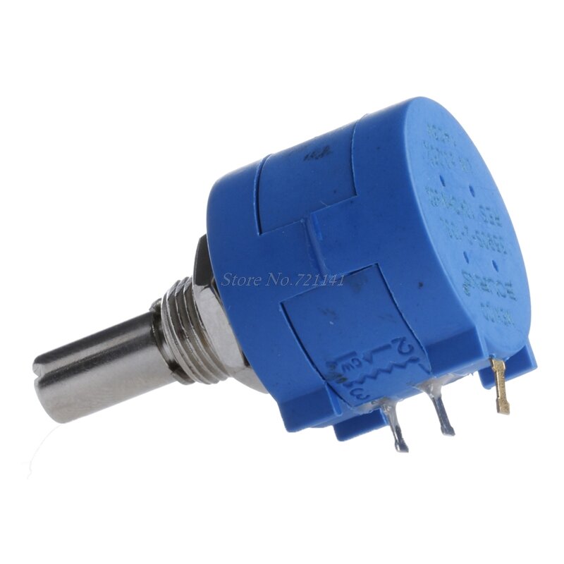 1Pc 10K Ohm 3590S-2-103L Potentiometer With 10 Turns Counting Dial Rotary Knob Electronic Components Dropship