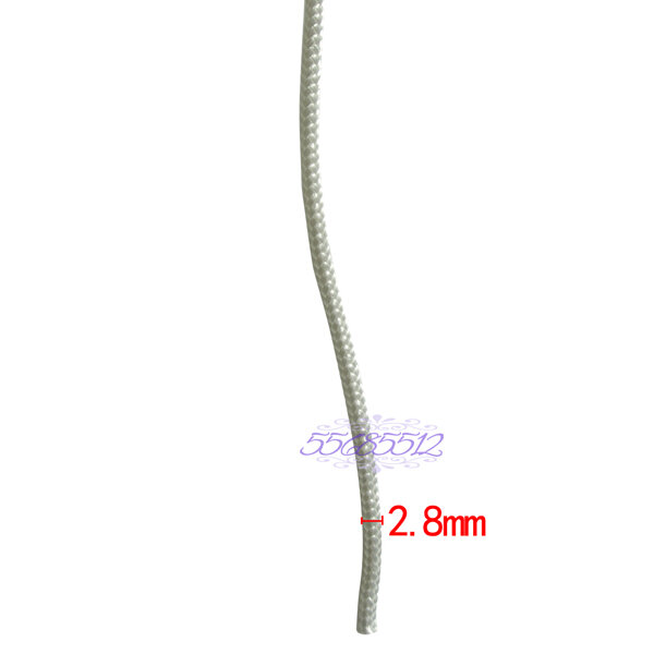 ナイロンスターターリコイルプルコードロープ2.8ミリメートルxを1メートルstihl husqvarnaエコー