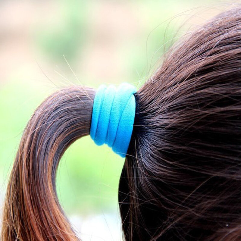 Bandes de cheveux élastiques en gomme pour enfants, accessoires pour cheveux, décoration de coiffure pour petites filles, nouvelle vente