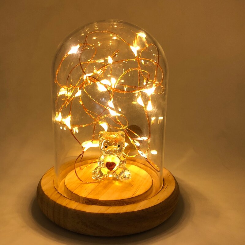 2 M LED Garland Kawat Tembaga Corker String Peri Lampu untuk Kaca Kerajinan Botol Tahun Baru/Natal/Valentine dekorasi Pernikahan