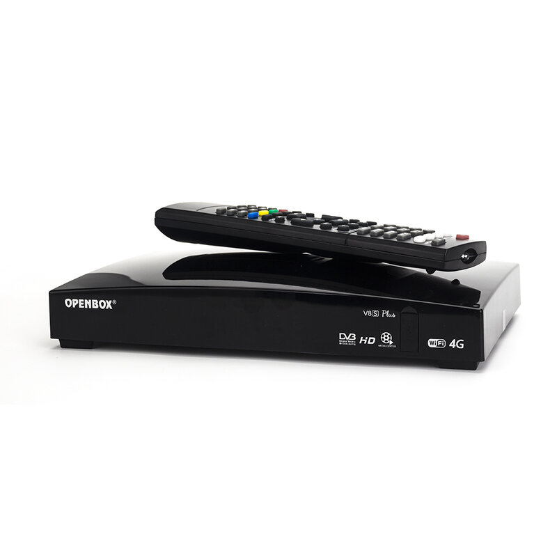 VONTAR – Openbox V8S Plus 1080P Full HD DVB-S2 récepteur de Satellite numérique, Support RT5370 USB Wifi Youtube DVB S2, décodeur