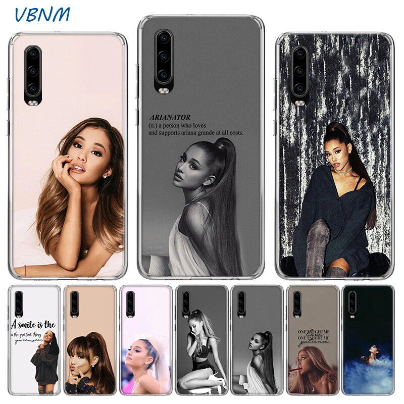 Ariana Grande Ag Zoetstof Luxe Tpu Siliconen Case Voor Huawei P30 P20 Mate 20 10 Pro P10 Lite P Smart Z Plus + 2019 2018 Cover
