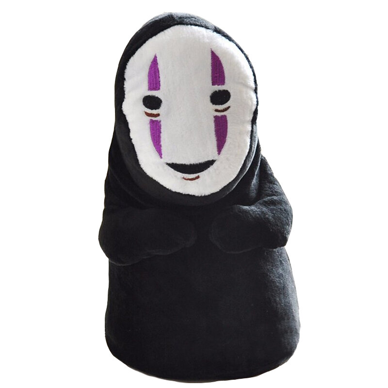 Kaonashi-muñeco de peluche sin rostro para niños, 1 unidad