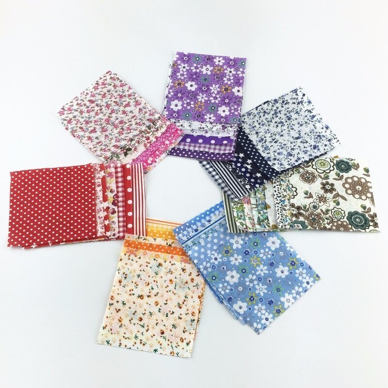 Booksew 30 pieces/lot  10cmx10cm charm pack cotton fabric patchwork bundle fabrics tilda cloth sewing DIY tecido quilting