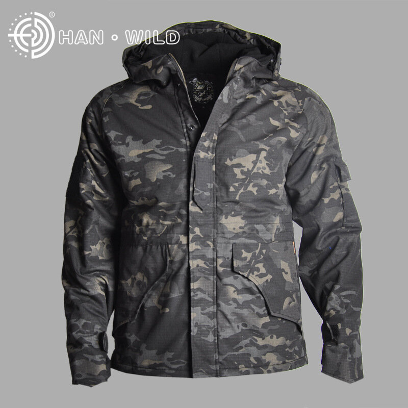 Casaco masculino g8 exército, roupas táticas de pele de tubarão, corta-vento com capuz, jaqueta militar de campo preto, gatilho, novo, 2019