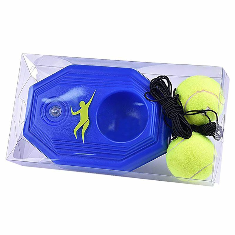 Tennis Lieferungen Tennis Training Aids Ball Trainer Selbst-studie Baseboard Player Praxis Werkzeug Versorgung Mit Elastischen Seil Basis