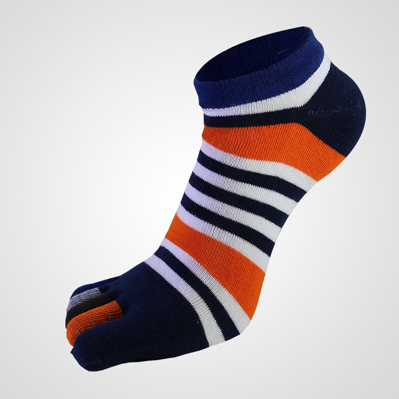 5 Paare/lose sommer Neue Herren Socken Baumwolle Fünf Finger Socken Casual Zehensocken Atmungsaktiver Calcetines Socken Für Männer