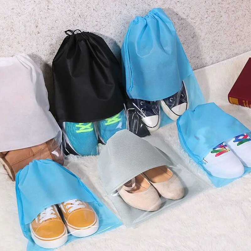 Tragbare Reise Lagerung Tasche Set Für Kleidung Schuhe Tidy Organizer Kleiderschrank Koffer Beutel Schuhe Organizer Fall Reise Zubehör