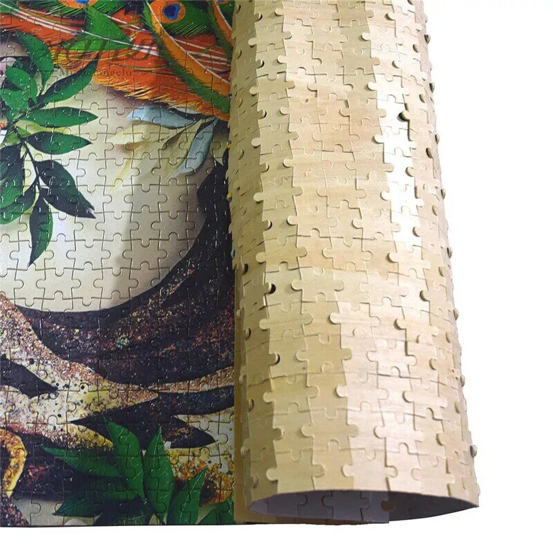 مايكل أنجلو خشبية بانوراما الألغاز 500 1000 1500 2000 قطع مجنون غسل الكرتون الحيوانات اللوحة التعليمية لعبة ديكور المنزل