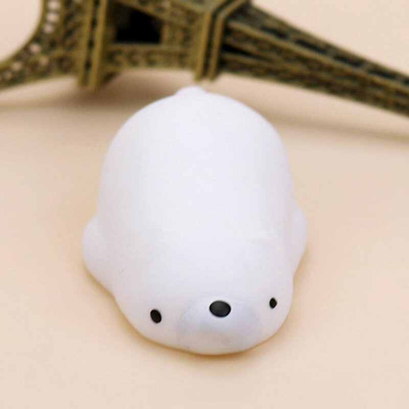 Cute Mochi Hewan Licin Squeeze Mainan Mini Penyembuhan Mainan Koleksi Lelucon Menyenangkan Hadiah Meremas Lembut untuk Anak-anak Orang Dewasa Hadiah Besar