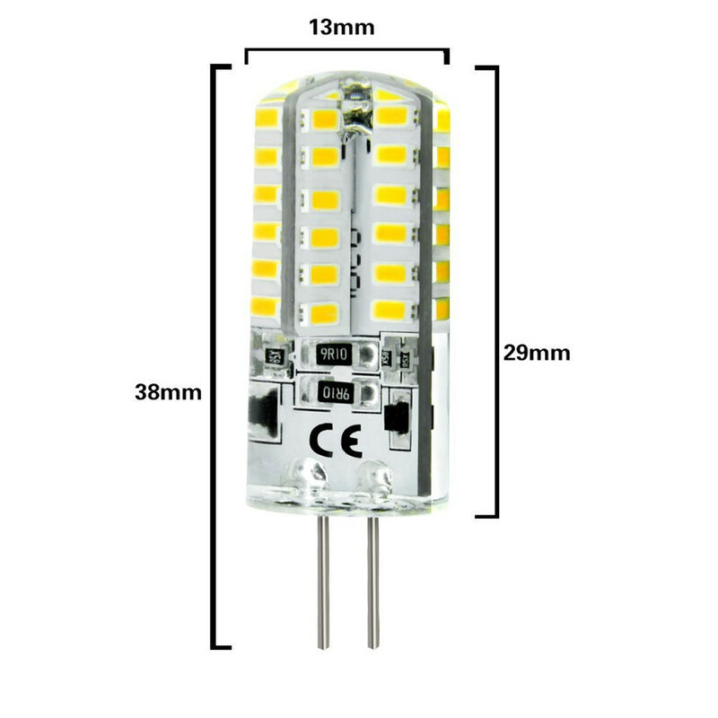 หลอดไฟ LED G4 3014 SMD 48 LED DC 12V 3 วัตต์เปลี่ยนหลอดไฟฮาโลเจนโคมไฟ Bright สำหรับโคมระย้า