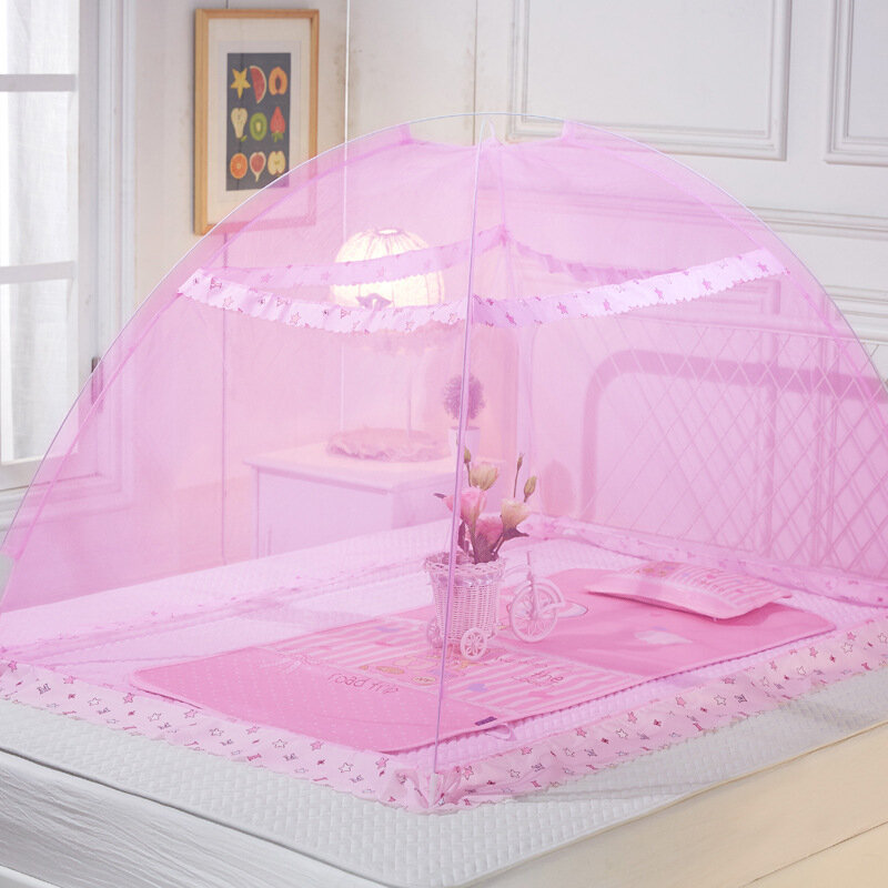 Zomer Baby Beddengoed Wieg Netting voor 0-5 Jaar Voorkomen Insect Baby Bed Netting Tent Vouwen Bodemloze Baby Bed klamboe