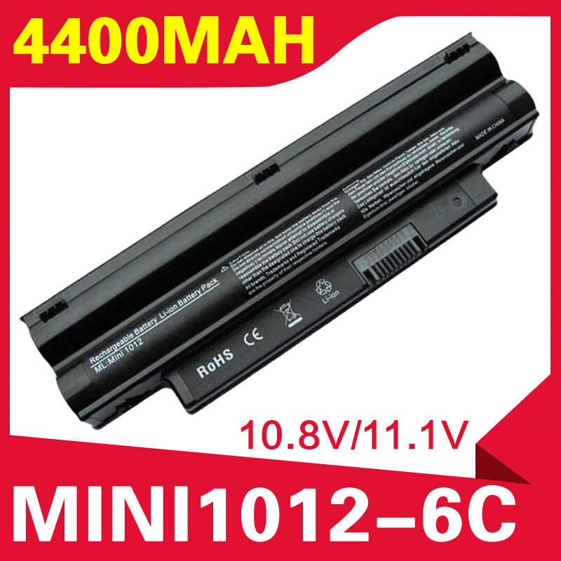 ApexWay laptop battery for dell Inspiron Mini 1012 1018 2T6K2 312-0966 312-0967 3K4T8 854TJ 8PY7N CMP3D G9PX2 NJ644 T96F2