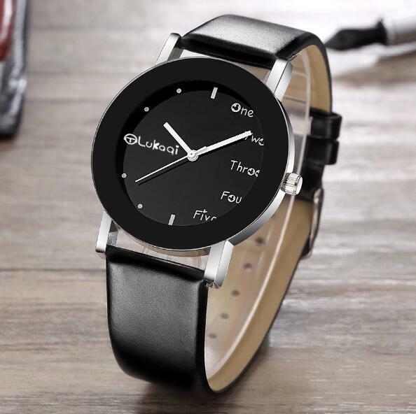 Relógio de pulso aço inoxidável quartzo, relógio de pulso feminino masculino e feminino pulseira de couro 2020