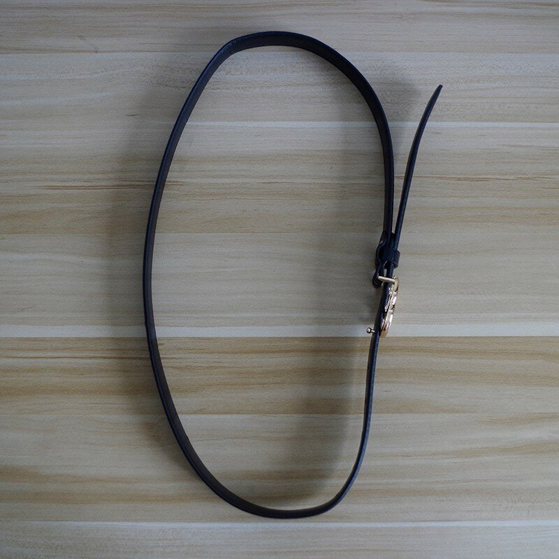 BTBELT edición Simple de moda para niña, bandas de cintura de 2,3 cm, cinturones de Pu de imitación baratos, hebilla media sólida (cinturón falso)
