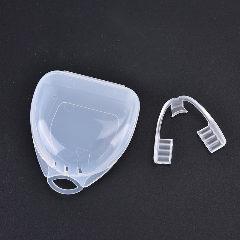 Przezroczysty bruksizm zęby szlifowanie straż sen ochraniacz szczęki szyna Clenching Protector narzędzia z pudełkiem