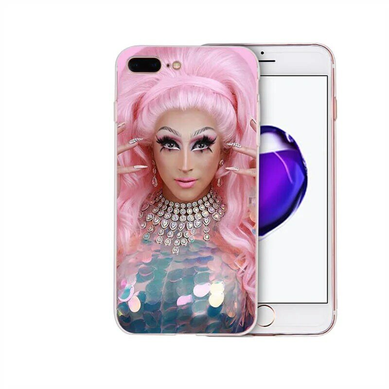 RuPaul Drag queen Fällen silikon Weiche Telefon Fall Für iPhone Zurück Abdeckungen Für iPhone X 10 XR XS MAX 5 5s SE 6 6S Plus 7 8 Coque