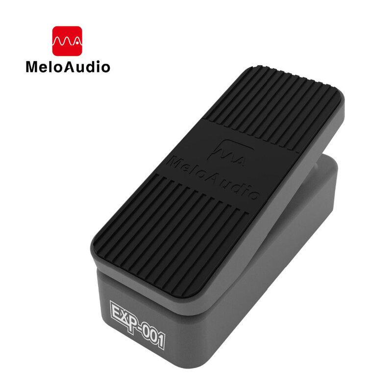 MeloAudio-Pedal EXP-001 Wah para guitarra, Pedal con Múltiples Efectos, Pedal de bajo, Efecto 2 entradas, 2 salidas, Cable de Audio Jack