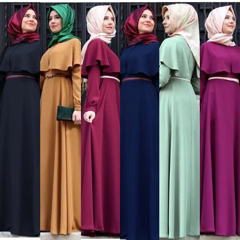 ファッションイスラム教徒アバヤマント大サイズフルドレスロングローブチュニック Jubah 中東ラマダンアラブイスラムの服