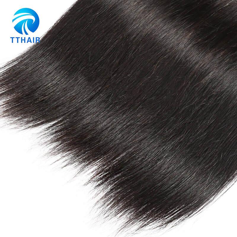 Прямые человеческие волосы Bone, прямые человеческие волосы, бразильские человеческие волосы для наращивания для черных женщин 8A Remy