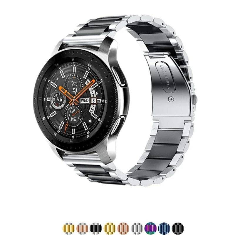Correa de 22mm/20mm para samsung galaxy watch 3, 45mm, 46mm, gear S3 Frontier active amazfit gts, 47mm, huawei watch gt 2 2e pro
