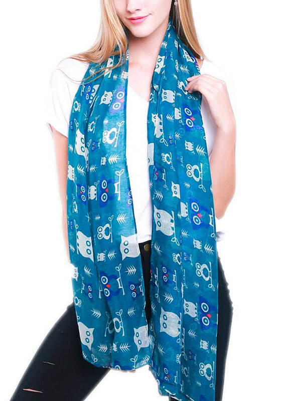 Eule druck tier Schals für Frauen geschenk für eule liebhaber